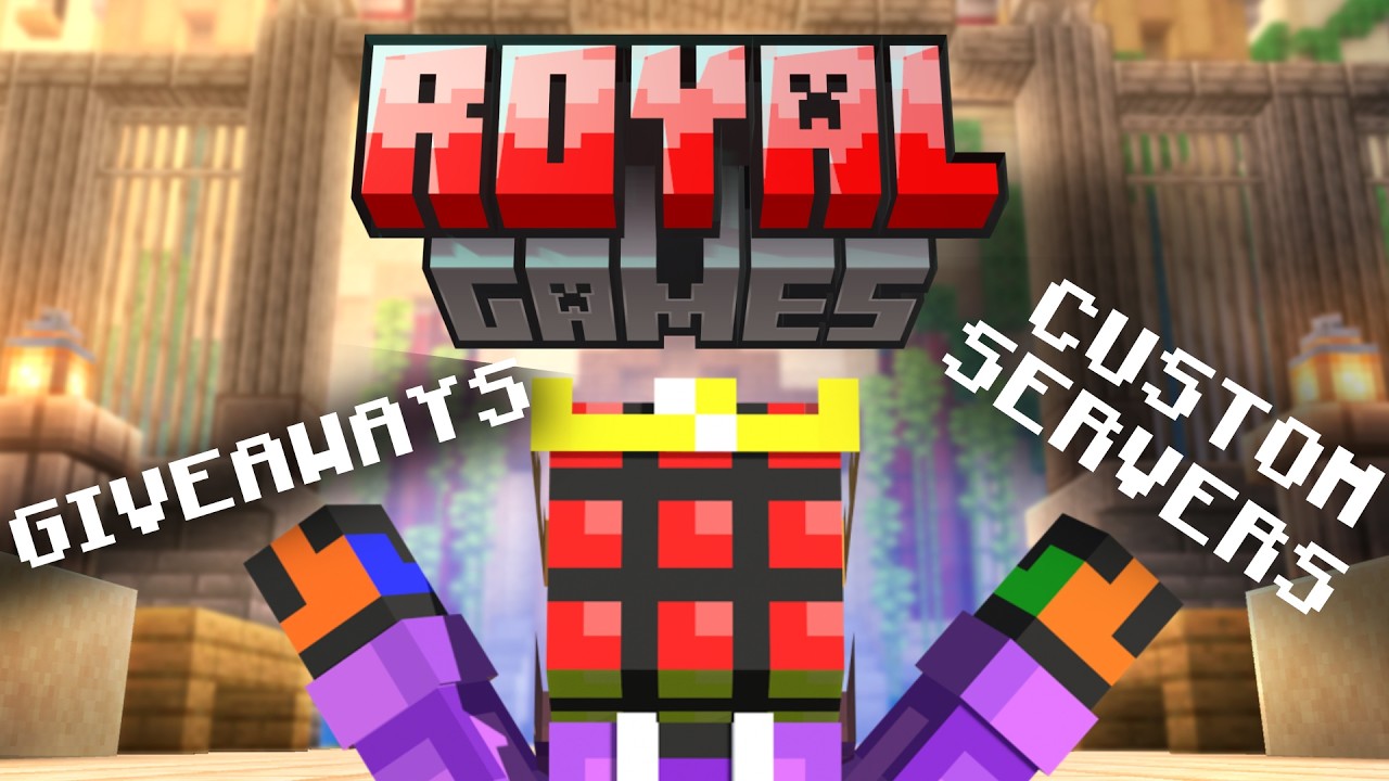 The Royal Games have come to the Hive. GIVEAWAYS CUSTOM SERVERS, ADDING.