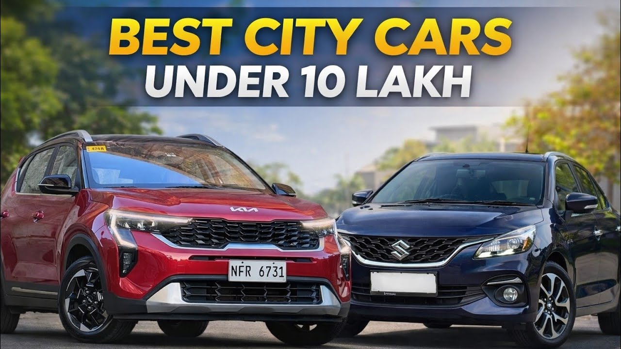BEST CITY CARS Under ₹10 Lakh 😍 | Mileage + Comfort King!