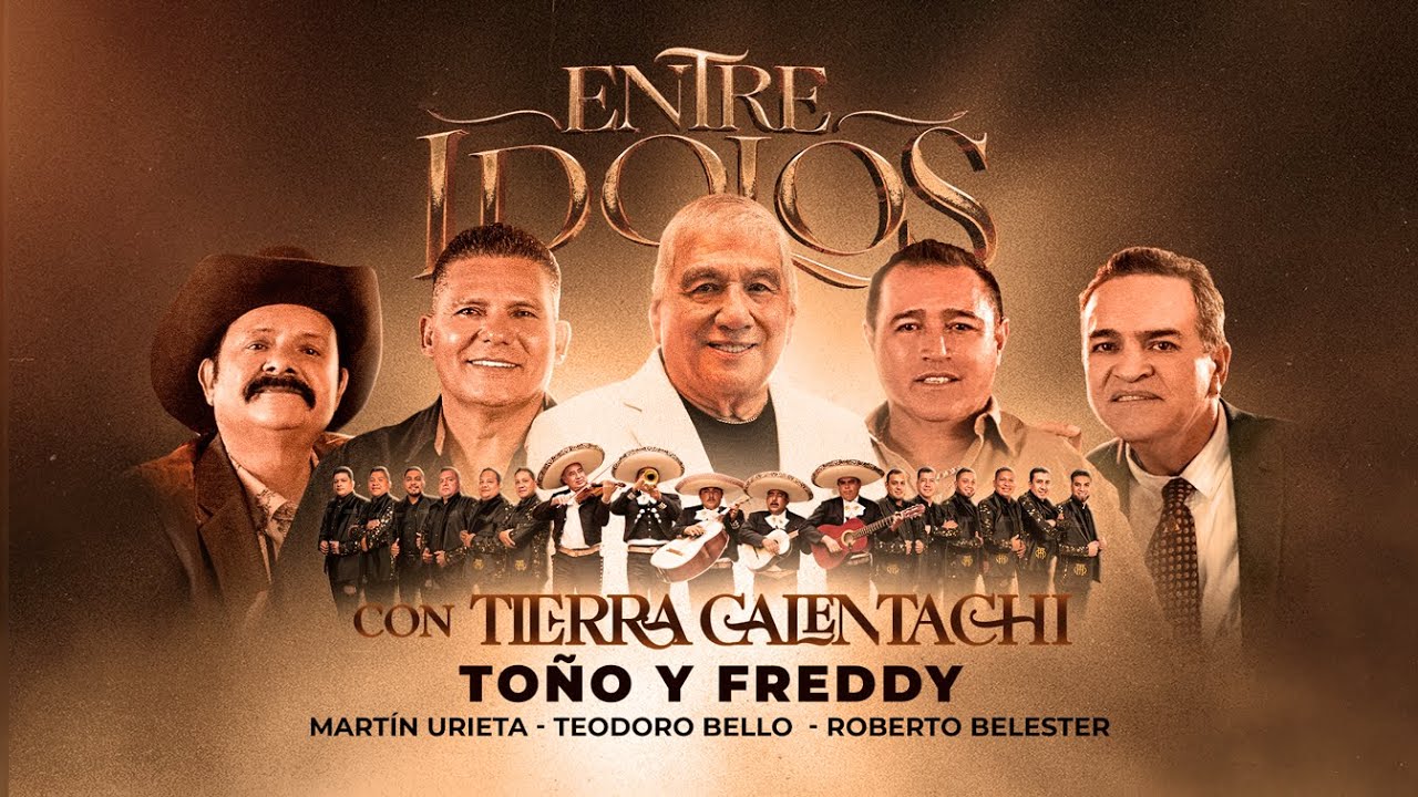 Toño y Freddy - Martín Urieta - Teodoro Bello - Roberto Belester - ENTRE ÍDOLOS (Video Oficial)