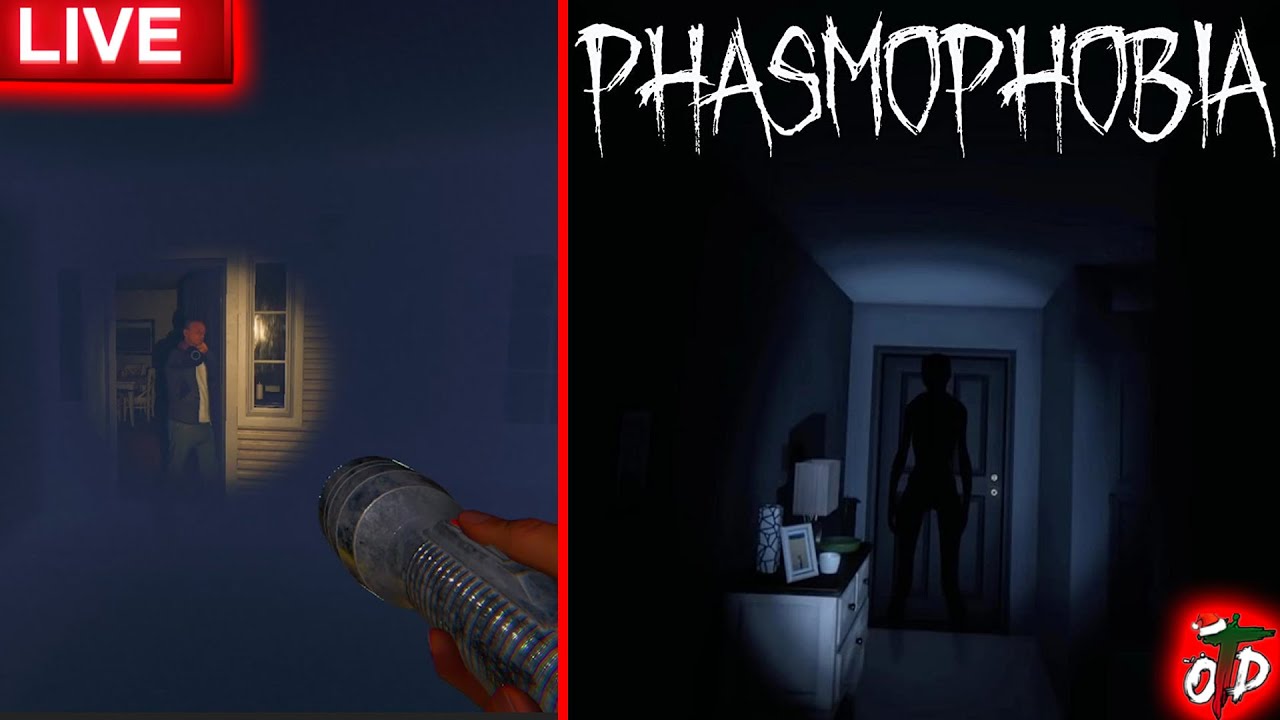 JBREEZO PLAYS PHASMOPHOBIA WITH OTD😂😂