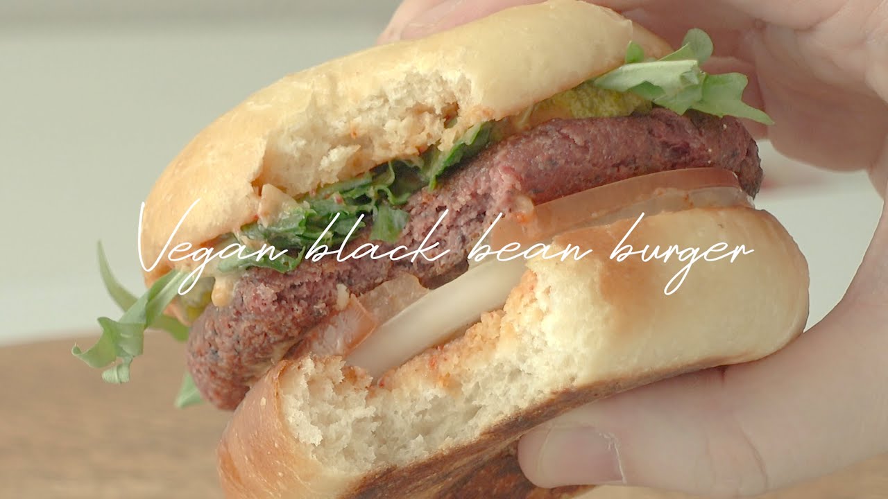 [ 비건 레시피 ] 햄버거 보다 맛있는 건강한 콩고기 버거 레시피🍔