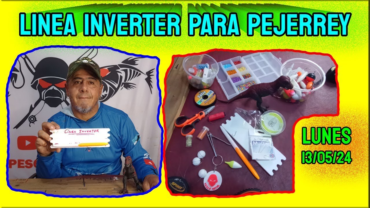 LINEA INVERTER PARA PEJERREY - PESCA METAL