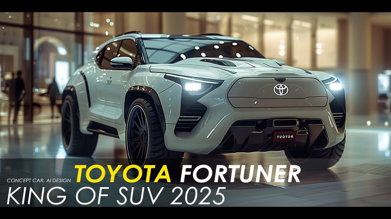 KING of SUV Toyota Fortuner 2025 [AI Design, Concept Car]