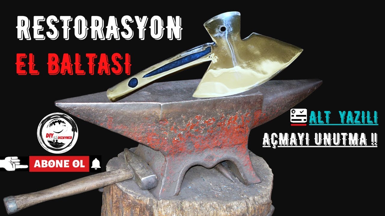 PASLI EL BALTASI RESTORASYON(İlginç Uygulama - DIY Dizayner)