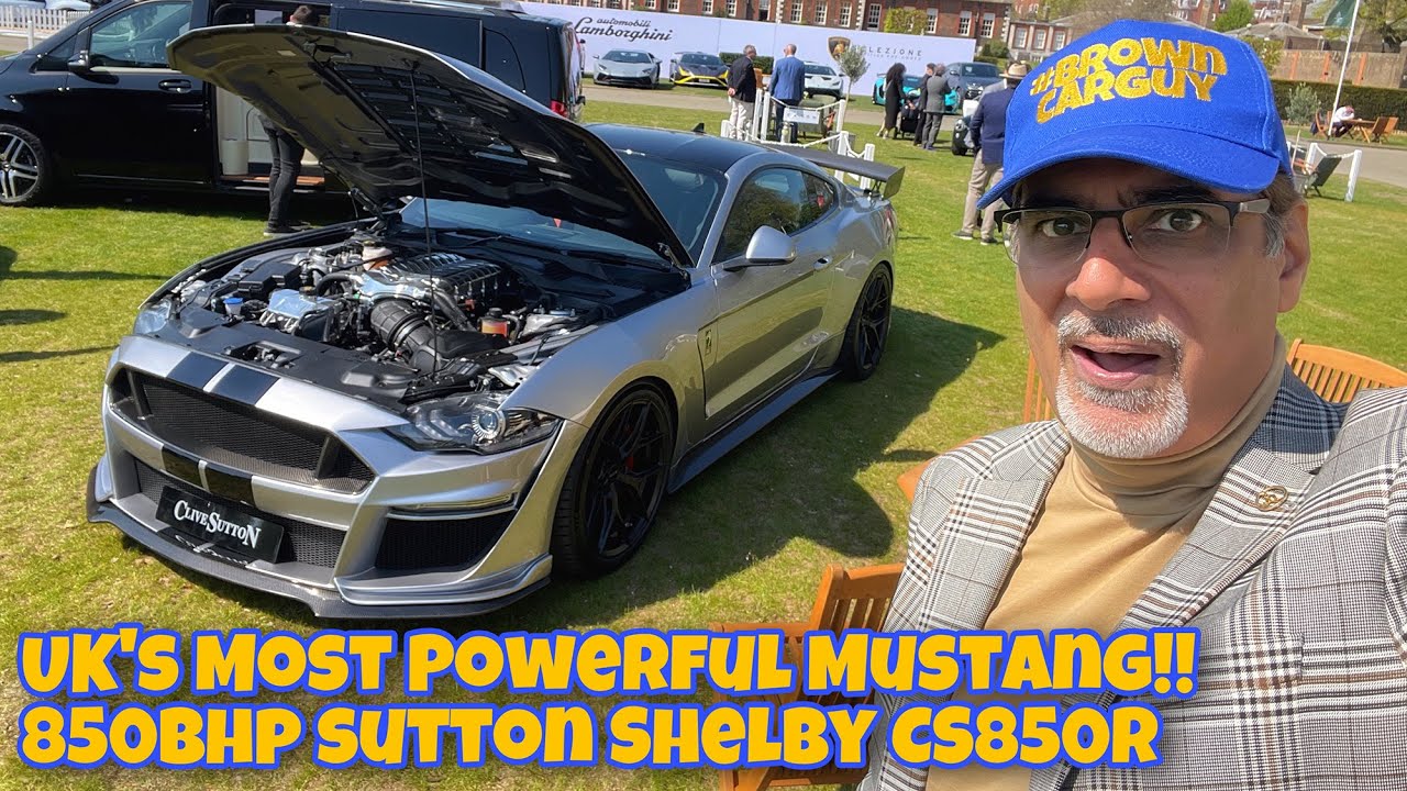 850bhp Shelby CS850R!! UK's Most Powerful Ford Mustang from Clive Sutton [Salon Prive April 2022]