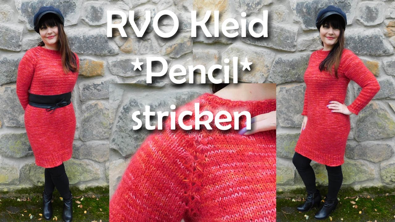 😍❤️ RVO Kleid *Pencil* stricken ❤️ edel & bequem