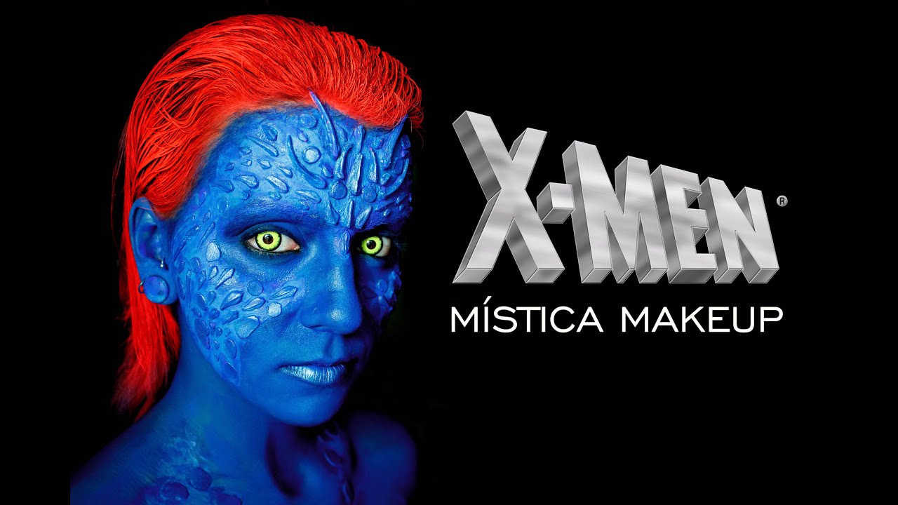 MÍSTICA | X-Men Makeup Tutorial (Mystique) - Maquiagem Artística
