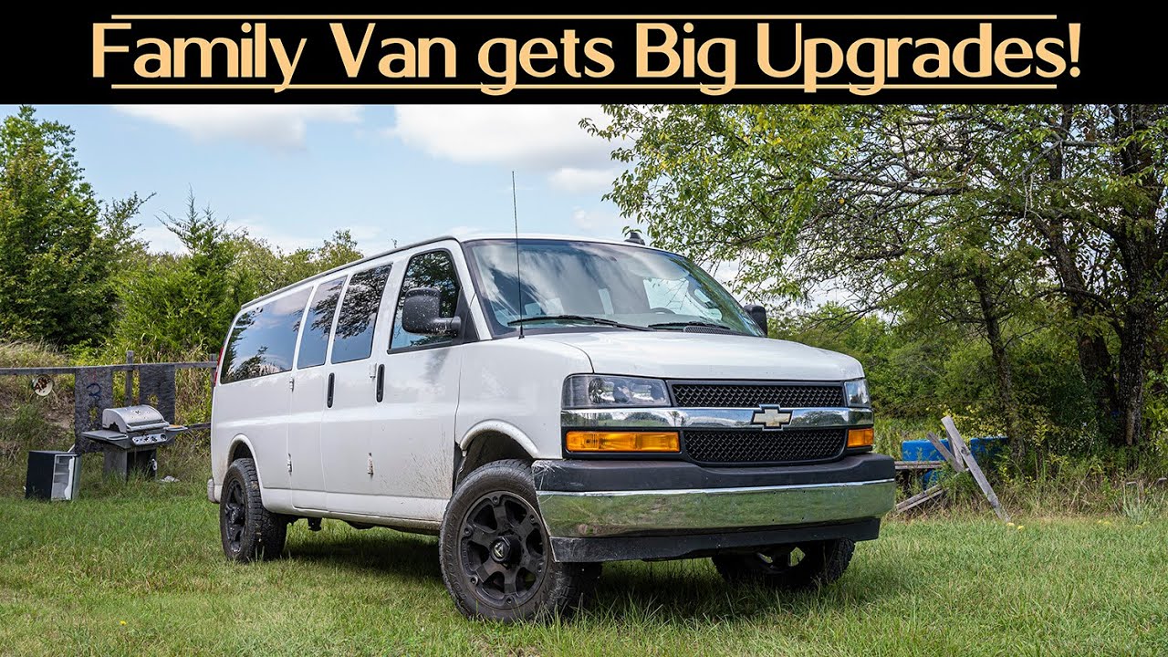 Lift Kit and Fuel Wheels for our Chevy Express Family Adventure Van!