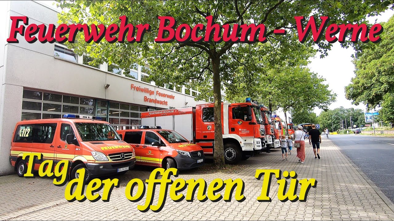 Bochum (Germany) 👩‍🚒Werne Fire Department at the open Day👨‍🚒  Part 2 from 2