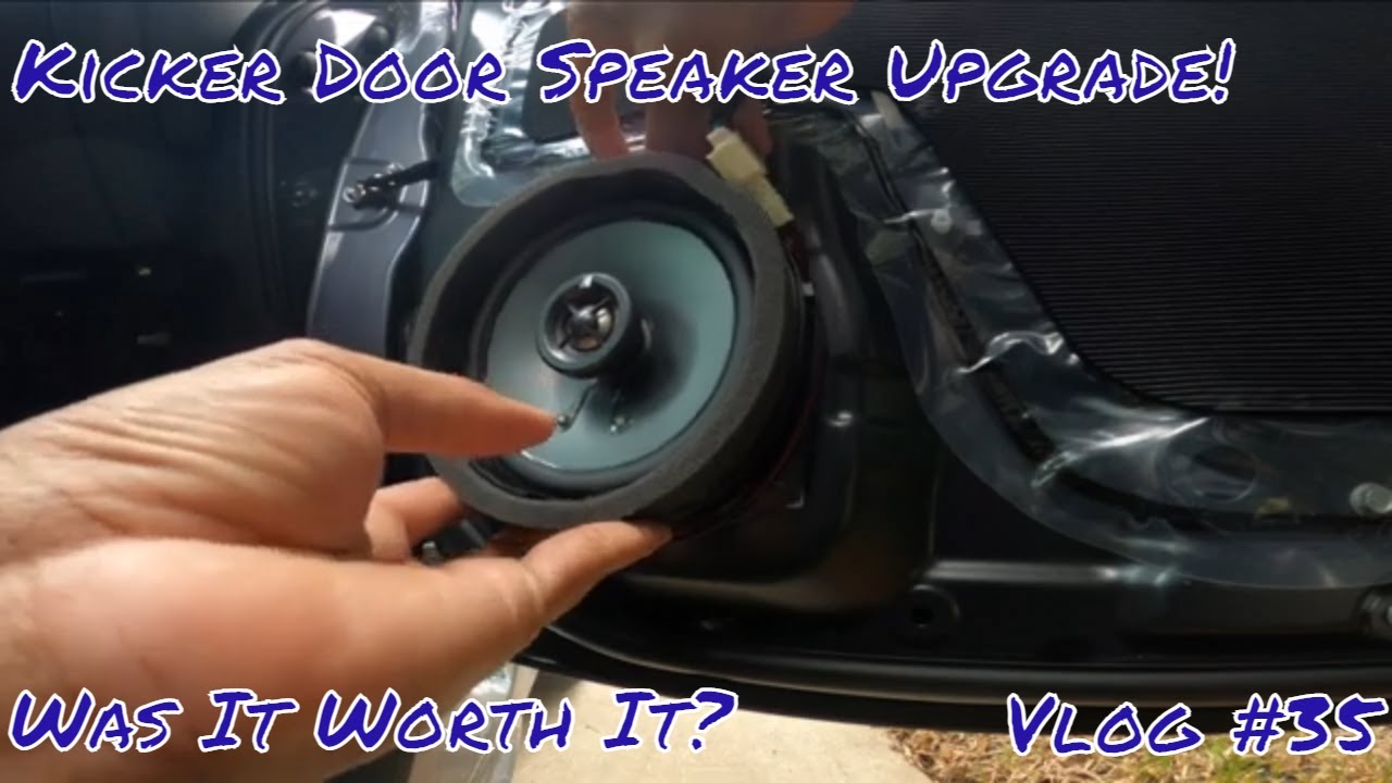 Vlog #35 Complete Kicker Speaker Upgrade Install 2020 WRX