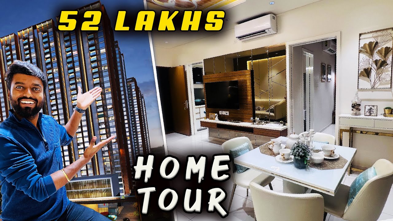 52 LAKH !! HOME TOUR 🏡 Luxury Apartment on a Budget - URBAN RISE | DAN JR VLOGS