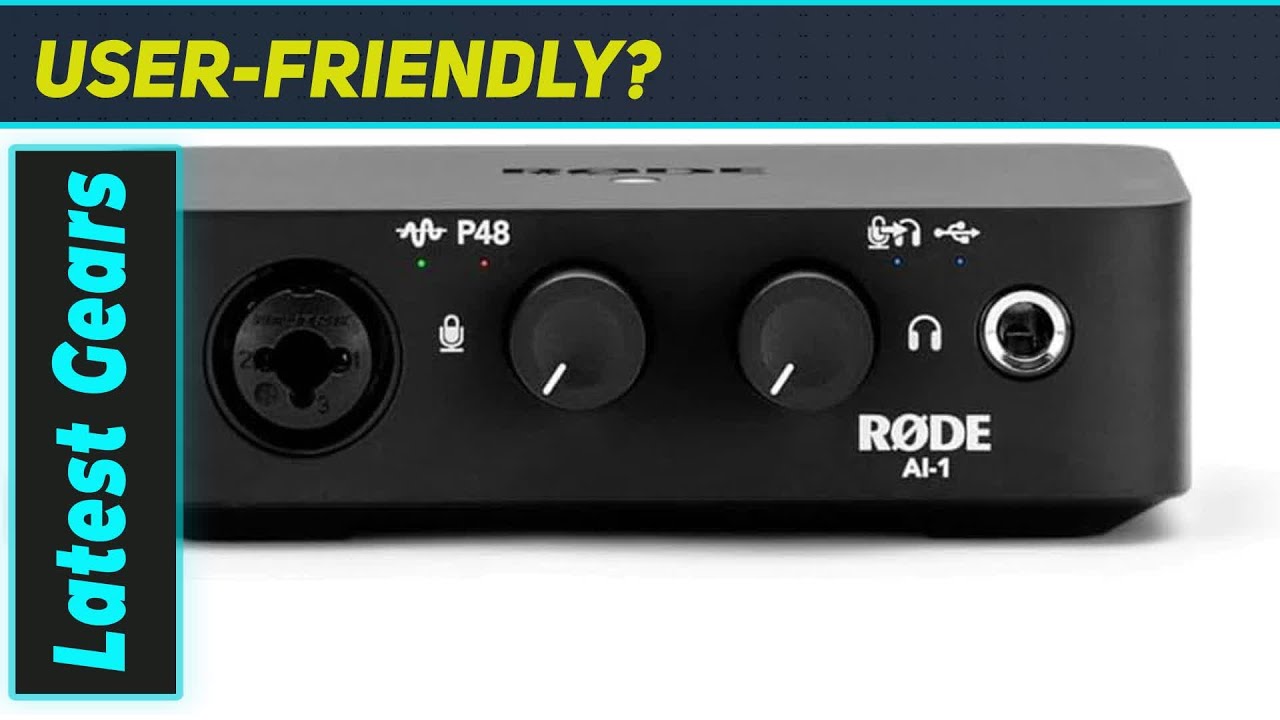 Rode AI-1: The Best Single Channel USB Interface?