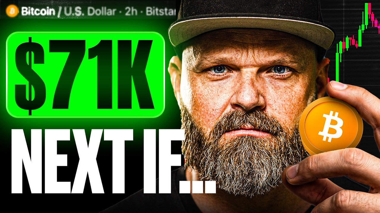 CRYPTO LIVE TRADING: The Only Thing Stopping Bitcoin From $71K [Key Level]