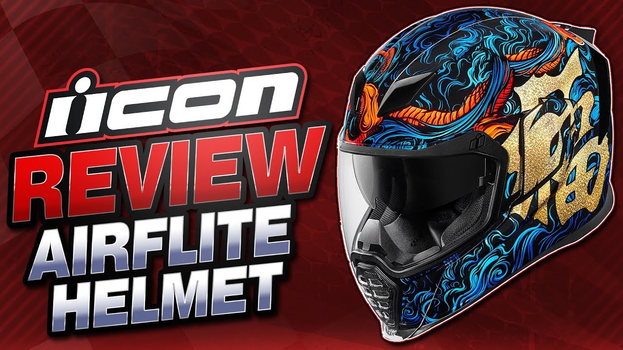 Icon Airflite Helmet Review | Sportbiketrackgear.com