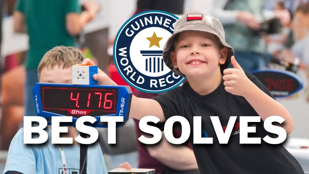 Rubik's Cube World Record Holder Best Singles! | Teodor Zajder