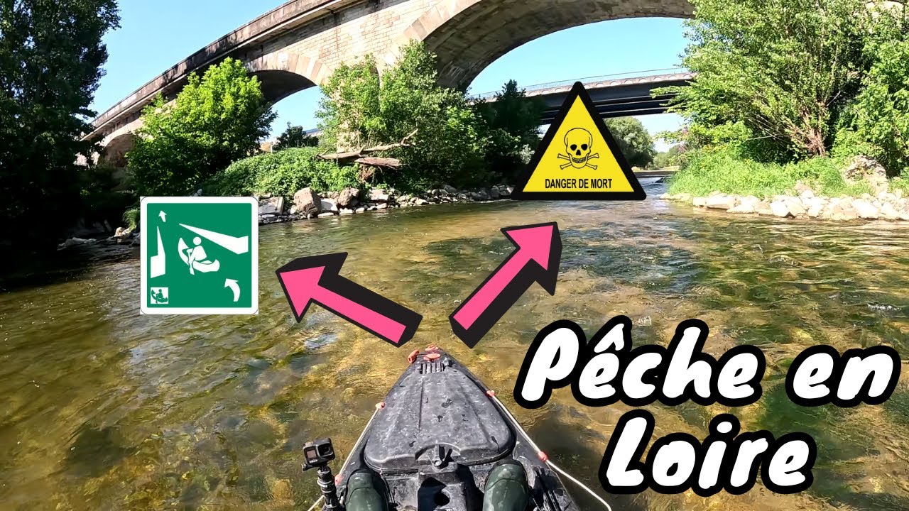 PÊCHER la LOIRE SAUVAGE en KAYAK C'est de la PURE AVENTURE ! Silure, Perches et Brochets !