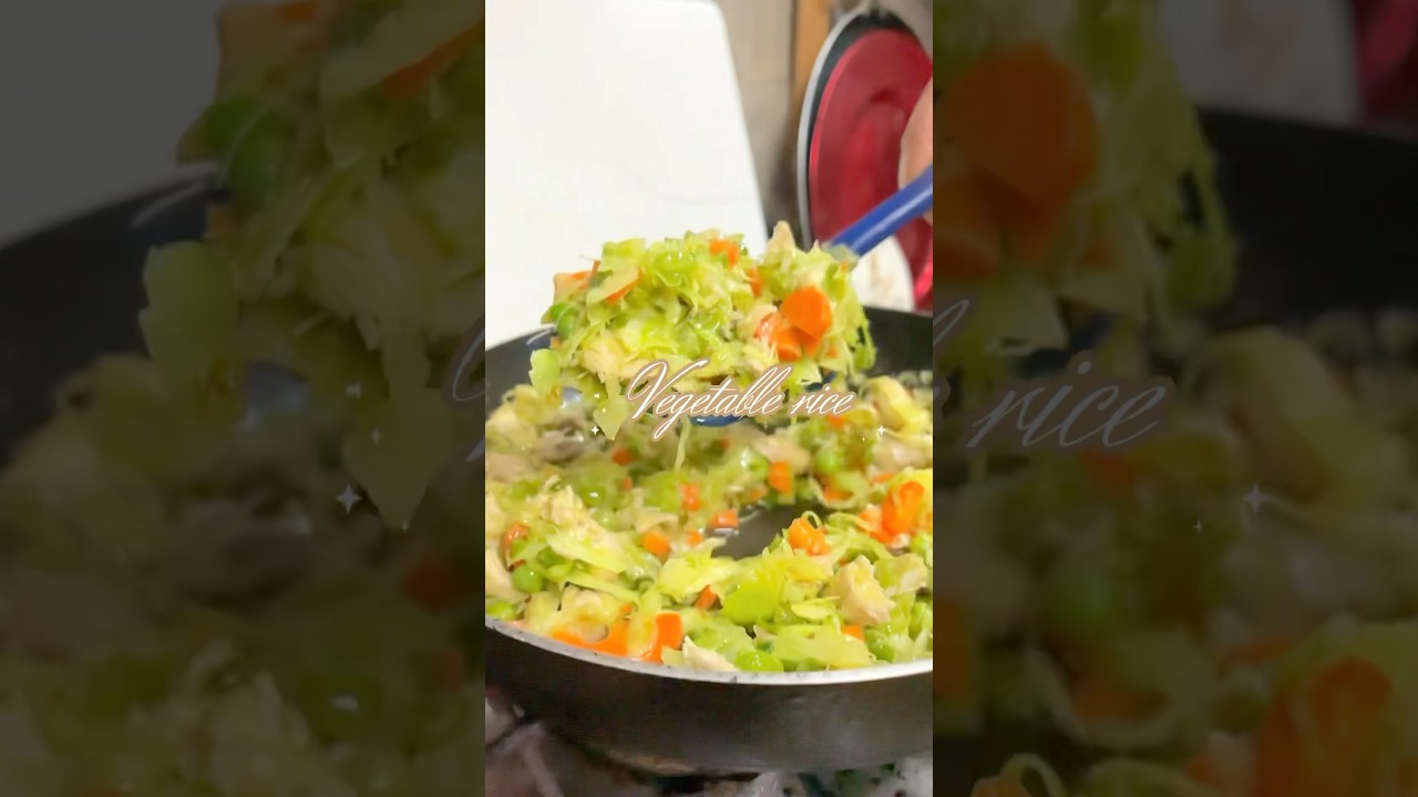 Quickest Chinese Veg Fried Rice Recipe 