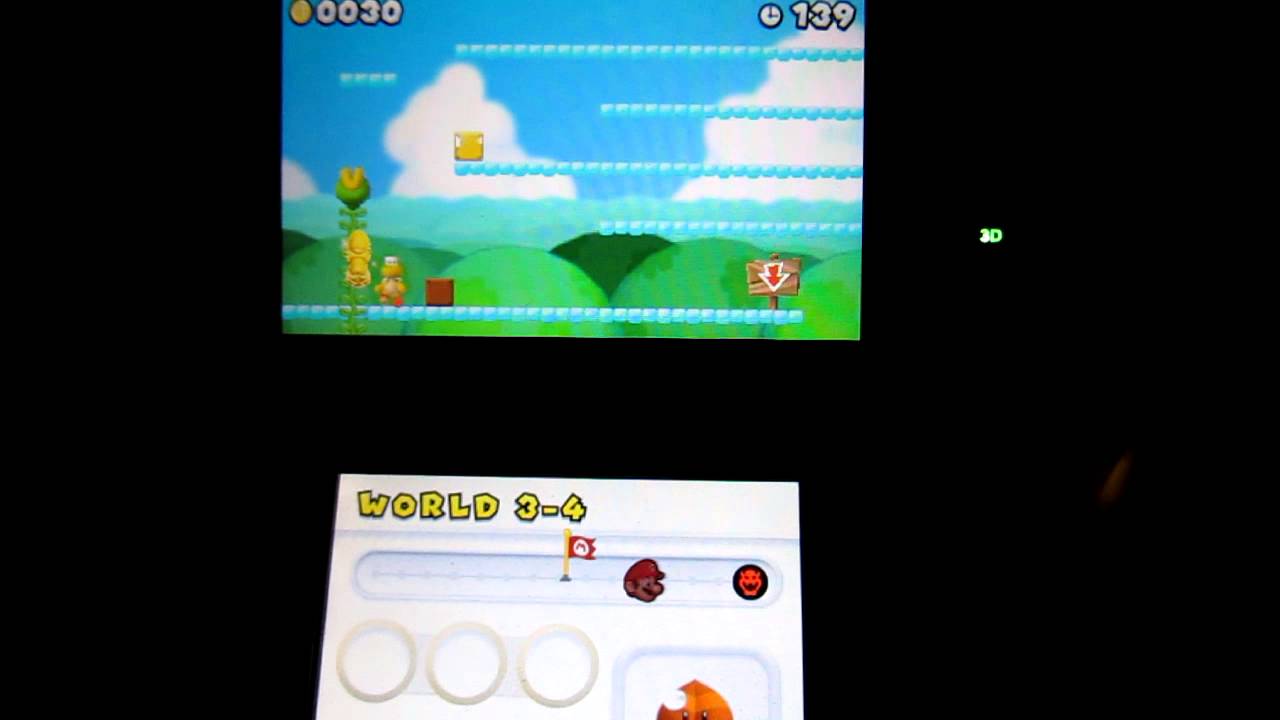 New Super Mario Bros. 2 30,000 Coins in 3-4 Coin Rush