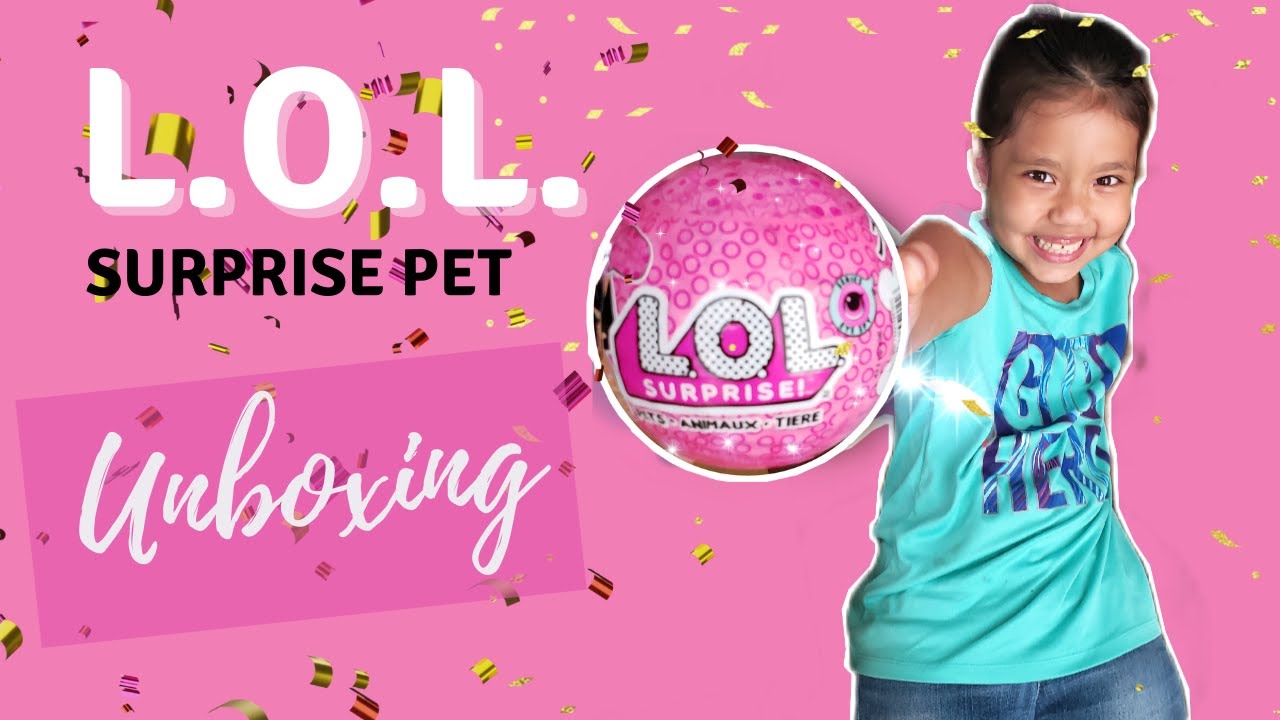 LOL surprise pet / Unboxing and Review