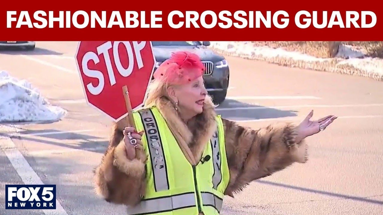 NJ crossing guard makes viral fashion statements