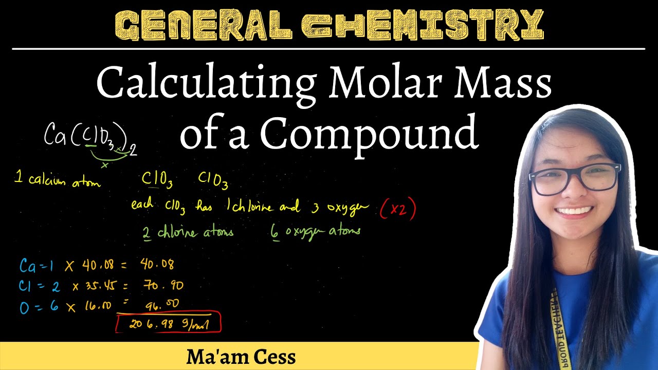 Calculating Molar Mass of a Compound | Learn Chemistry with Ma'am Cess