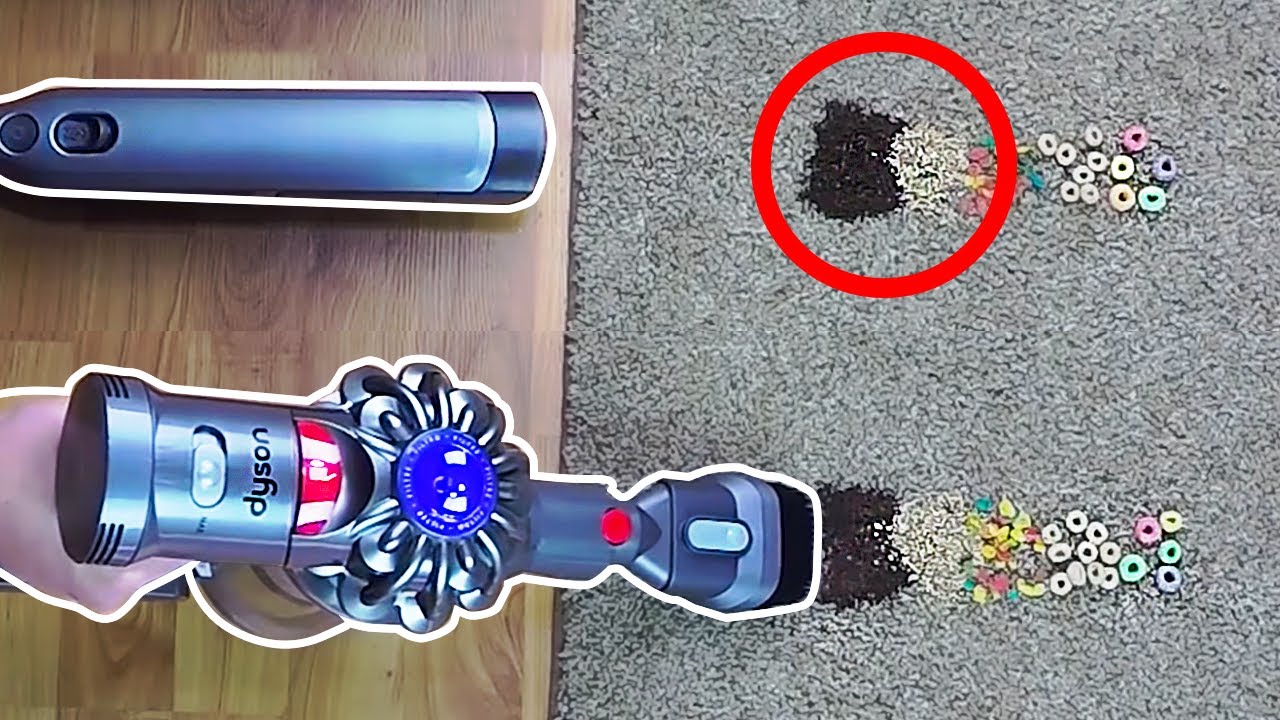 Shark Ion W1 vs Dyson V7 Trigger - Cordless Handheld Vacuum Battle!