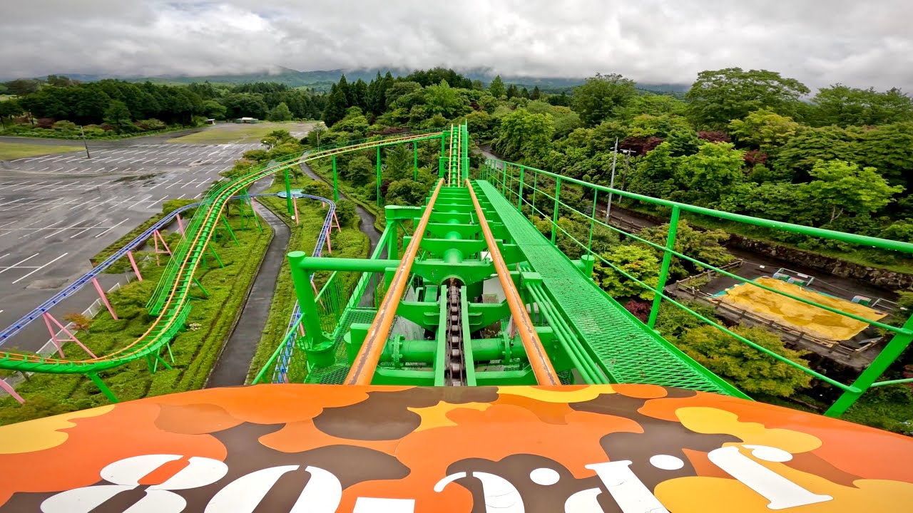 ヒルゼンコースター 先頭 on-ride POV (乗車映像) / ヒルゼン高原センター・ジョイフルパーク