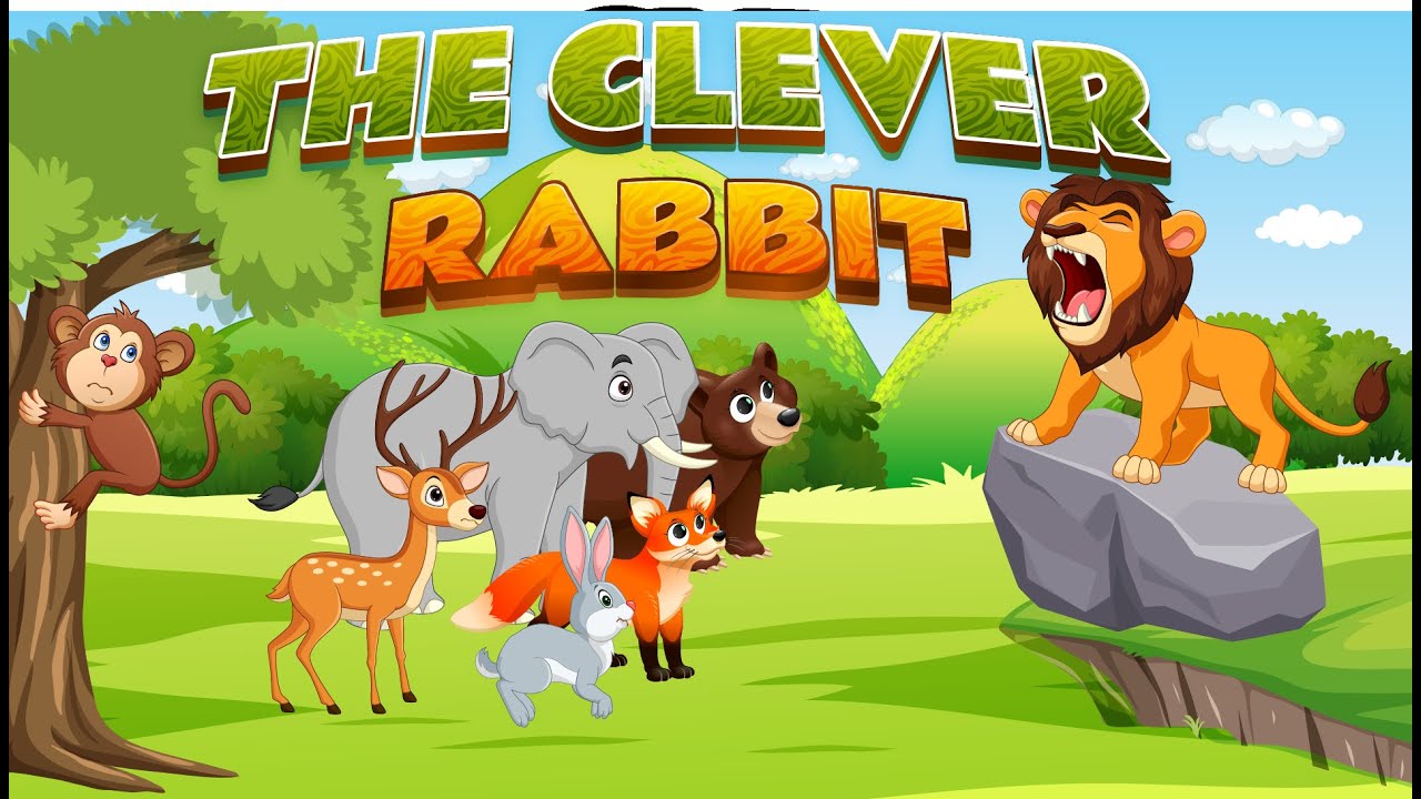The Clever Rabbit and The Lion | A Fun and Educational Story for Kids