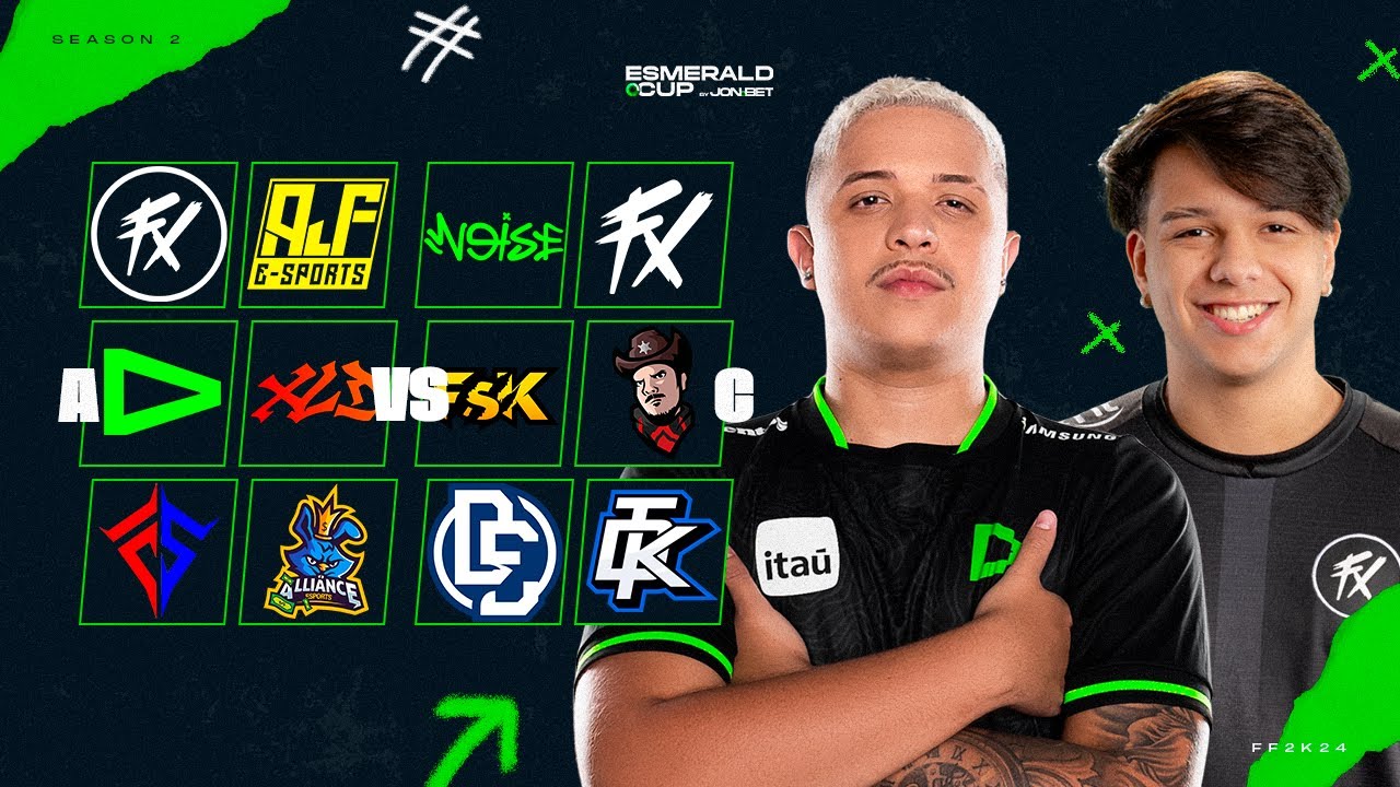 ESMERALD CUP 💚 DIA 5 AXC FASE DE GRUPOS 💚 FLUXO EMU, AJF, LOUD, NOISE, FLUXO MOB, XLD #PAGAJON