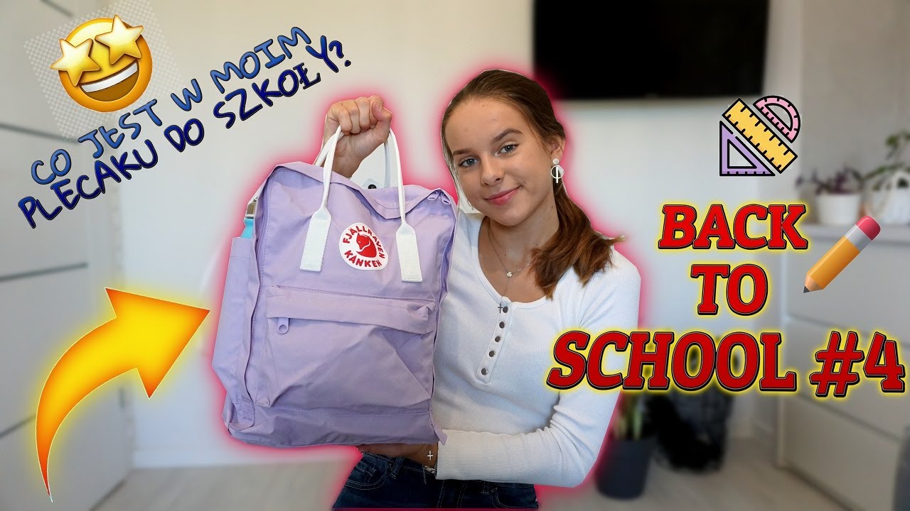 CO JEST W MOIM PLECAKU DO SZKOŁY?! 🤩 BACK TO SCHOOL #4