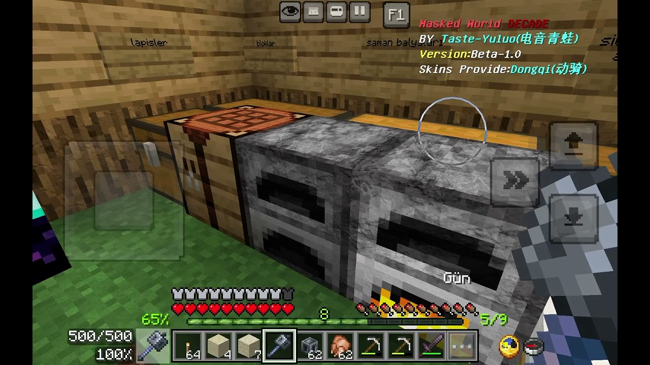 Furkan'ın Minecraft'ta madene girişinin devamı