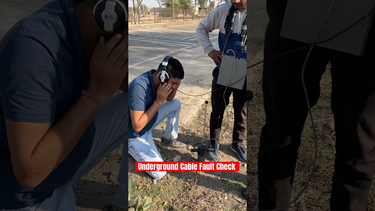 Underground Cable  fault detector