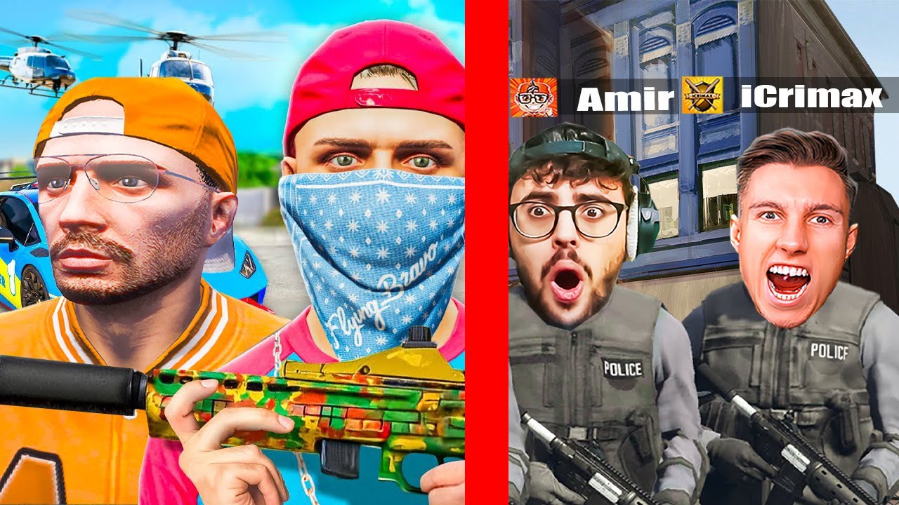 GANG LEBEN vs SWAT LEBEN mit iCrimax in GTA 5 RP