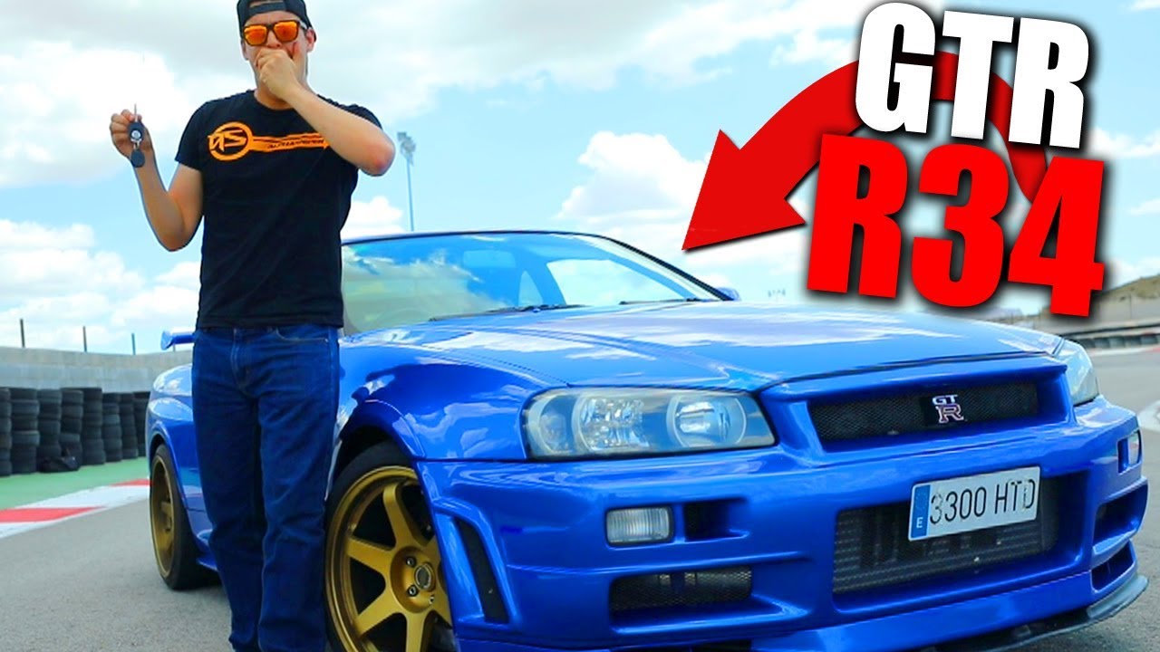 PROBANDO el MEJOR COCHE de LA HISTORIA *NISSAN SKYLINE GTR R34* (+500CV)