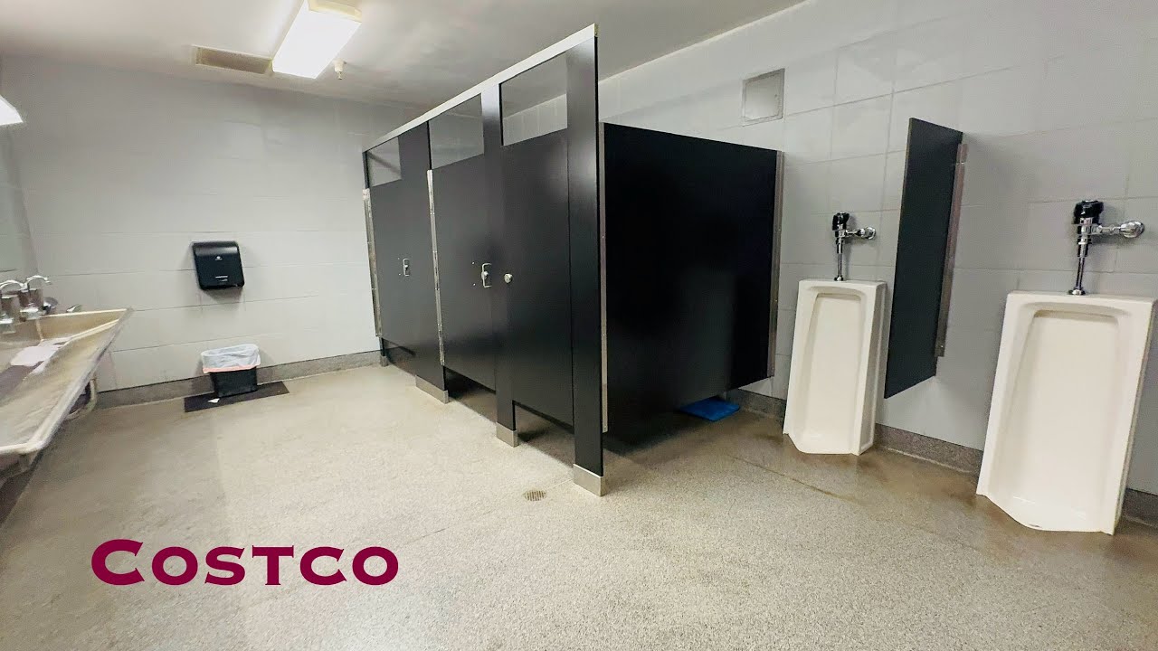 Men’s Women’s Restroom Zurn Toilet Flush, World Dryer VMax V2 | Costco, Mililani, Waipio, Waipahu HI
