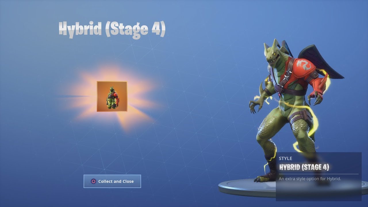 *UNLOCKING* 'ELECTRIC' Hybrid/Ninja Skin FINAL MAX STAGE Dragon After Fortnite Victory Royale