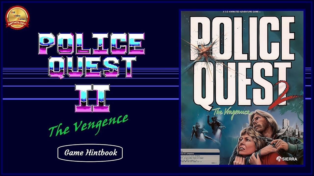 📓 Police Quest 2 The Vengeance (Hintbook)