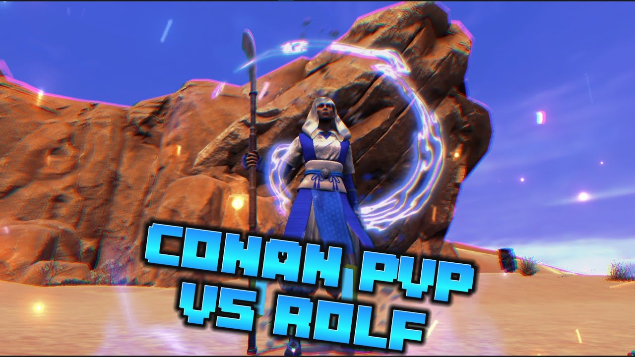 Conan Exiles PvP Vs Rolf e seus capangas 😂+ defesa de raid