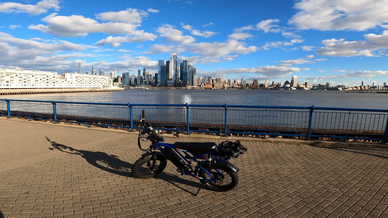 did a hill climb ride, yes, to test the e-bike, but also for health