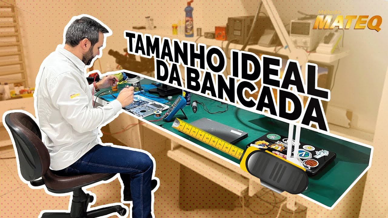 Bancada Técnica para Assistência, qual a melhor medida?