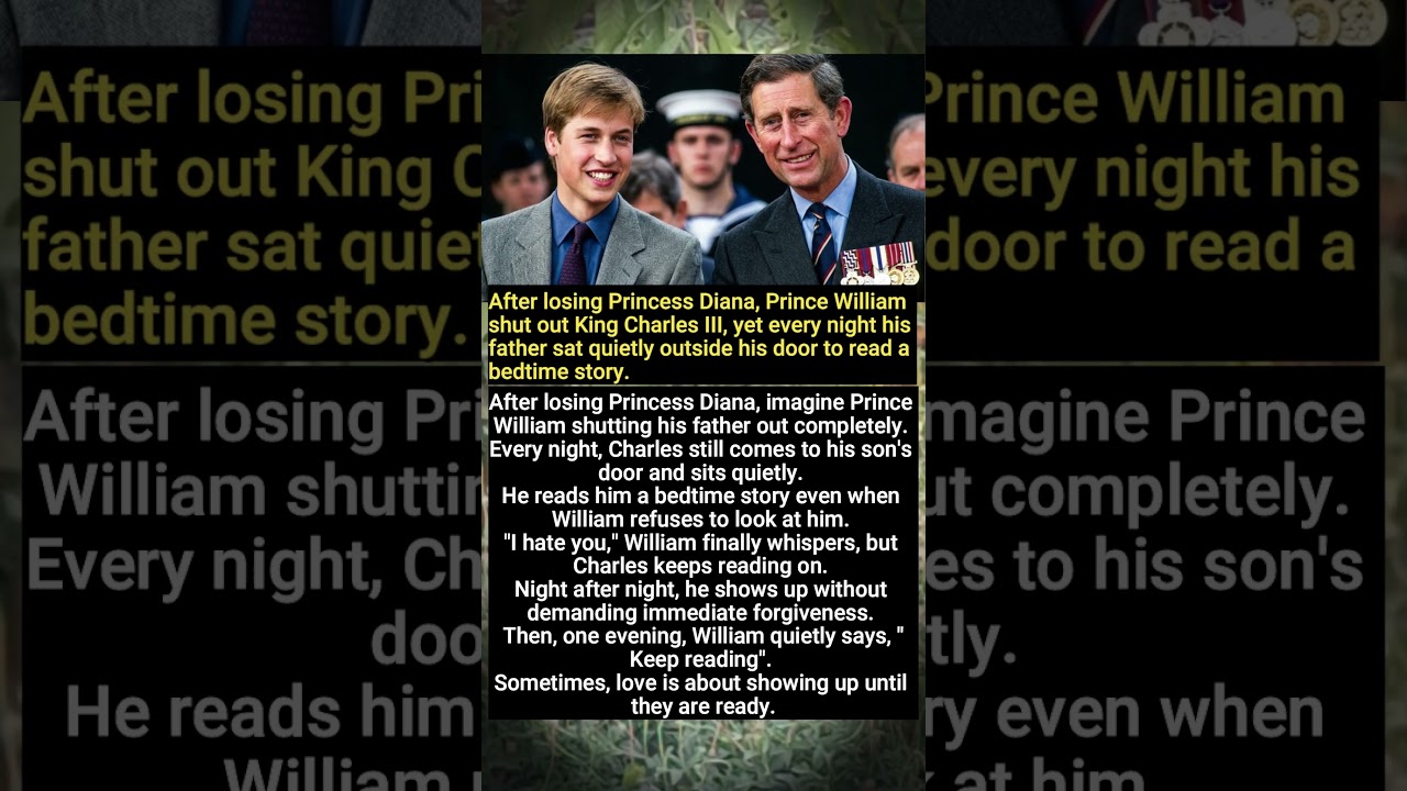 When Prince William Shut Out King Charles After Losing Diana 👑 #shorts #princewilliam