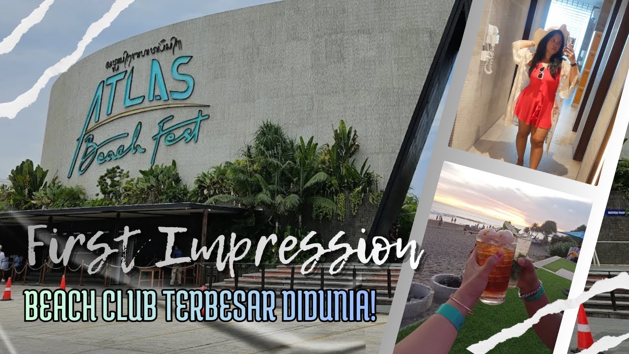 First Time Atlas Beach Club Bali | Pool, Pantai, & Sunset Cantik