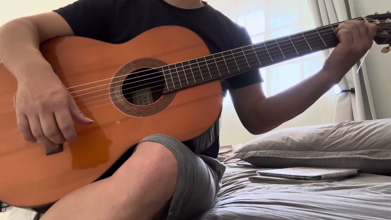 Yamaha No.120 - beautiful Japanese Vintage guitar