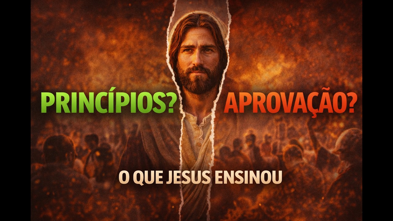 Como Viver Por Princípios e Não Por Aprovação? Aprenda Como Jesus Fez