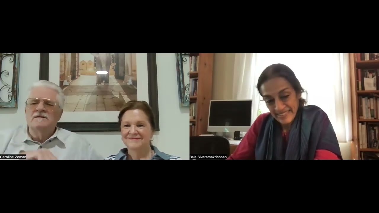 Wally Zeman US & Caroline Zeman US interviewed by Bala S