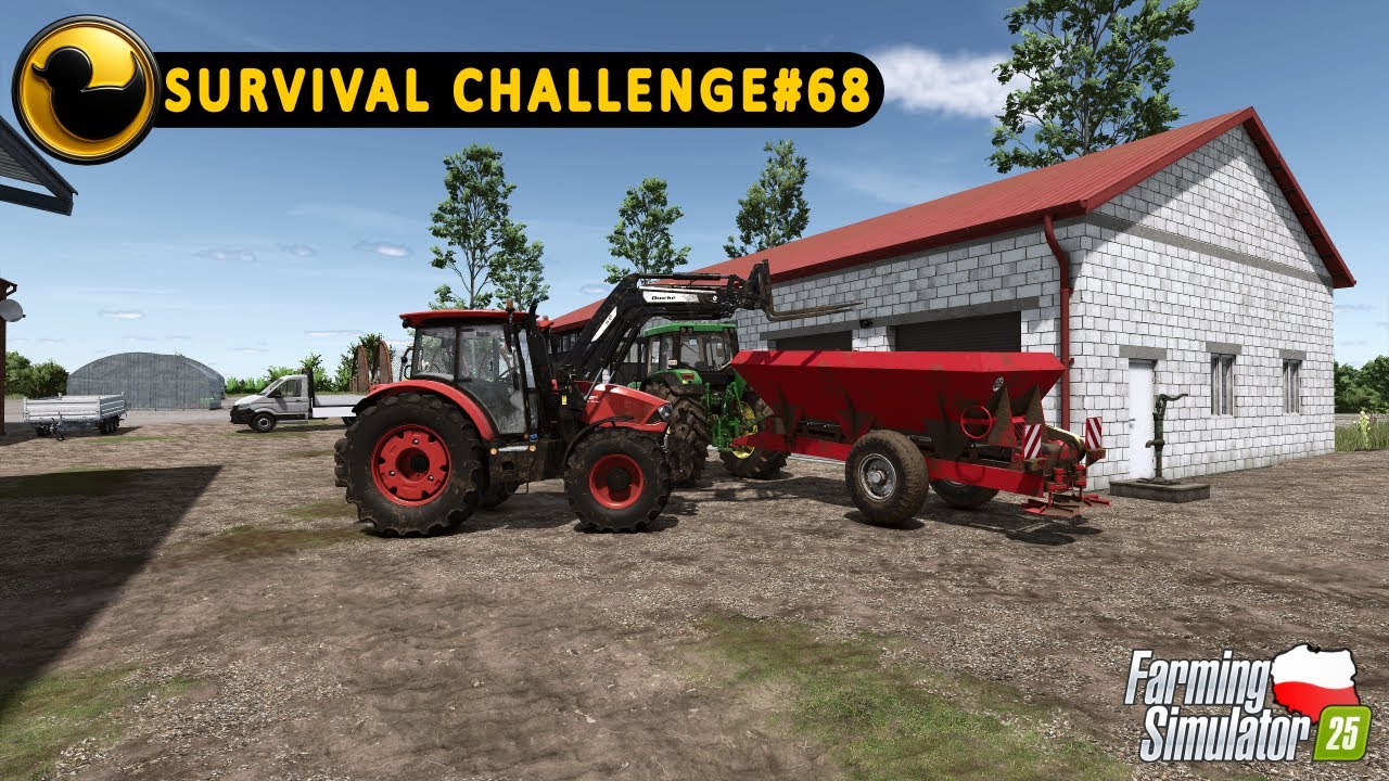 УБОРКА СОРГО И ИЗВЕСТКОВАНИЕ ПОЛЕЙ | ИСПЫТАНИЕ НА ВЫЖИВАНИЕ №68 | FARMING SIMULATOR 25 | ТАЙМЛАПС...
