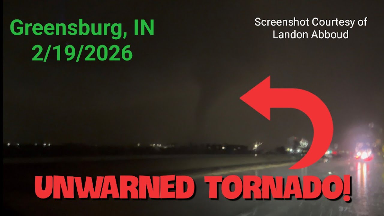 Unwarned tornado, Greensburg, IN 2/19/26