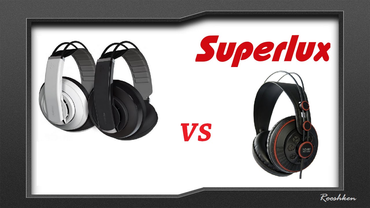 Superlux HD681 VS HD681EVO - por&oacute;wnanie słuchawek audio