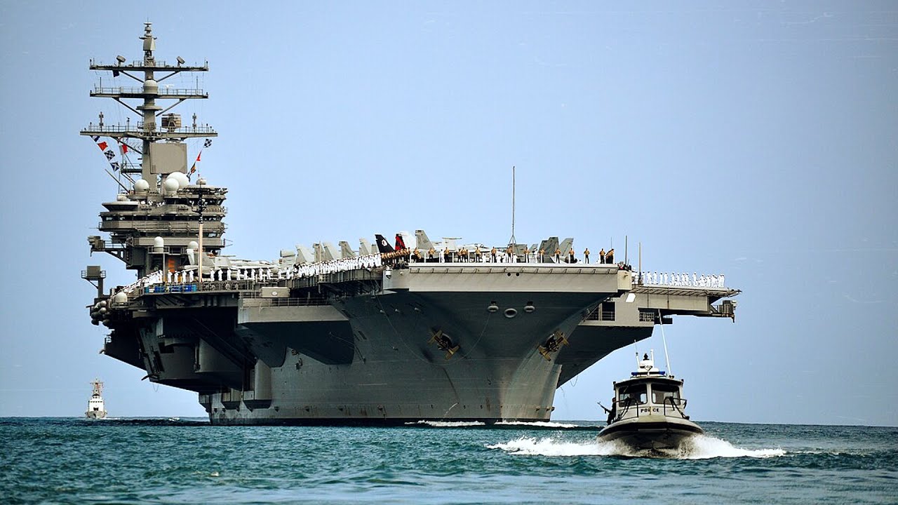 9 Minutes Inside USS Ronald Reagan Aircraft Carrier