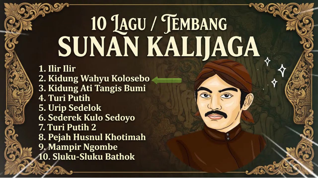 TEMBANG JAWA ISLAMI SUNAN KALIJAGA TERPOPULER | TEMAN KERJA
